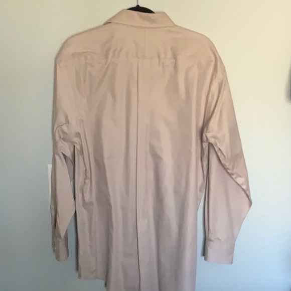 MENS BEIGE SHIRT TOMMY HILFINGER  15 1/2- 33 - Picture 7 of 8